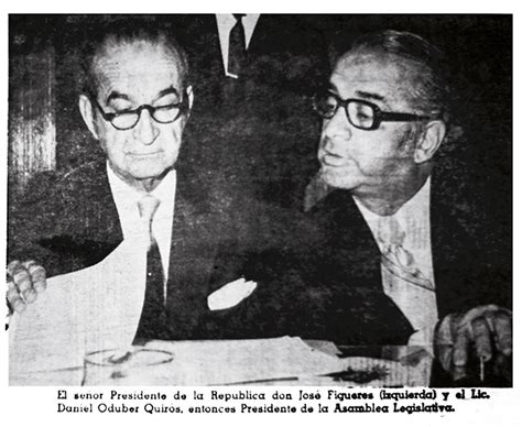 Hoy Hace 50 Años Oduber Criticó Al Presidente Figueres La Nación