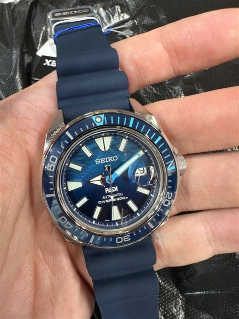 Seiko Great Blue Padi Samurai SRPJ93 SRPJ93K SRPJ93K1 Men S Fashion