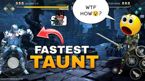 Never Seen Before He Is Taunt Bazz Shadow Fight Shadow Fight Arena