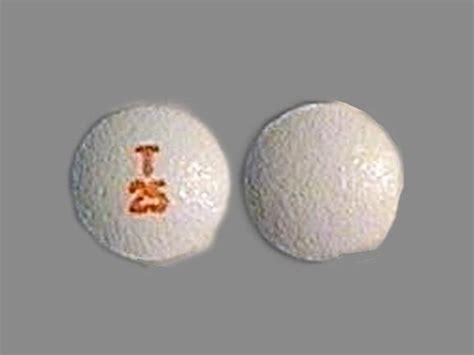 T 25 Pill White Round 6mm Pill Identifier