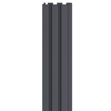 Linerio M Line Anthracite Slat Panel Mb Diy