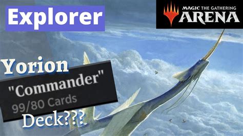 Yorion Commander Deck Magic The Gathering Explorer Youtube