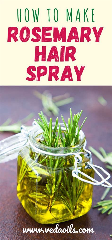 How To Make Rosemary Hair Spray Herbal Hair Growth Herbal Hair