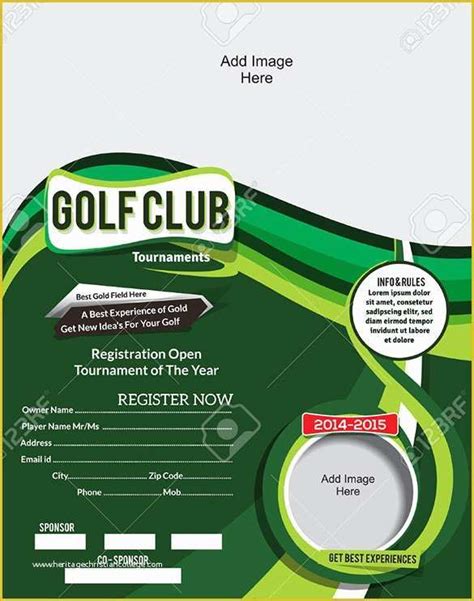 Golf tournament Invitation Template Free Of 25 Fabulous Golf Invitation ...