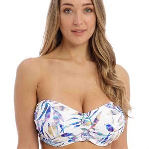 Fantasie Swim Calypso Harbour Twist Bandeau Bikini Top Storm In A D