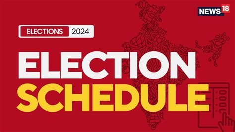 Lok Sabha Election Schedule Voting Dates And Result Date Of India