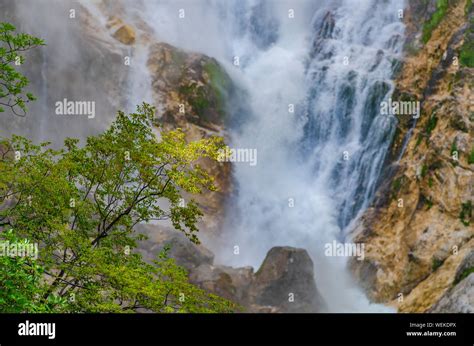 Waterfall Slap Slovenia Water Flow Hi Res Stock Photography And Images