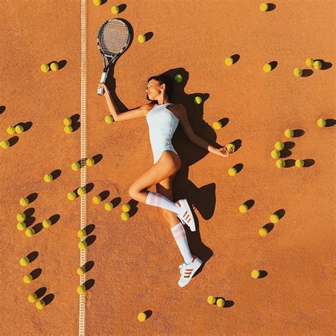 Stunning Instagrams By Tasha Alakoz Tennis Photography Tennis Court Photoshoot Tennis Fashion