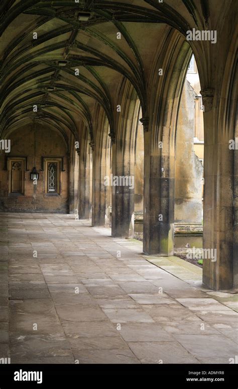 Cloisters Cambridge University England Hi Res Stock Photography And