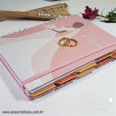 Planner Da Noiva Personalizado No Elo Anas Criativas Ca