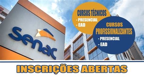 Quer Fazer Um Curso T Cnico No Senac Sem Pagar Nada Senac Abre Edital