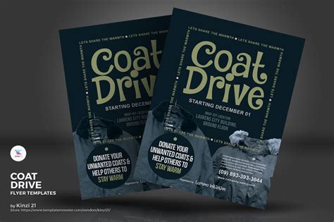 Sample Coat Drive Flyer | The Document Template