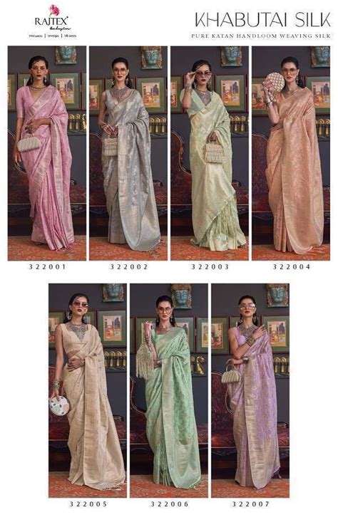 Rajtex Khabutai Silk Handloom Weaving Saree