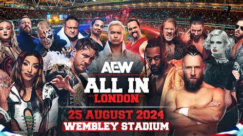 First Look At AEW All In London 2024 Stage WrestleTalk AEW