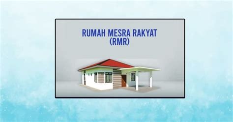 Terkini Permohonan Baru Program Rumah Mesra Rakyat Rmr