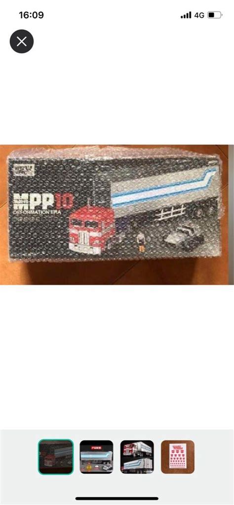 Weijiang Wei Jiang Mpp10 Mpp 10 Optimus Prime With Trailer Hasbro