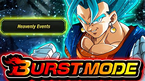 Points Heavenly Events Teq Vegito Blue Burst Mode Dbz Dokkan