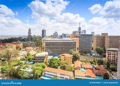 Nairobi Cityscape - Capital City Of Kenya Royalty-Free Stock ...