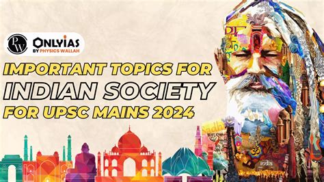 Important Topics For Indian Society For UPSC Mains 2024 PWOnlyIAS