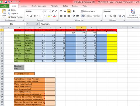 Animacion Digital Ejercicios De Excel