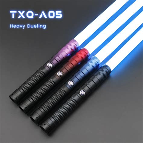 Txqsaber Smooth Swing Rgb Lightsaber Set Soundfonts Colors Change