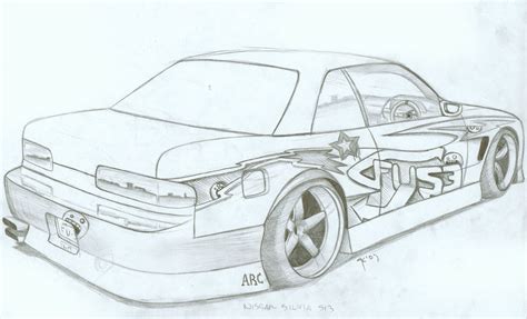 Drift Car Drawing At Explore Collection Of Drift