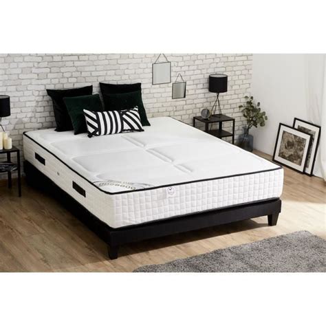 CONFORT DESIGN HOTEL LUXE Ensemble Matelas Sommier 140x190 Cm