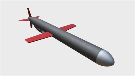 BGM-109 Tomahawk cruise missile - Buy Royalty Free 3D model by ...