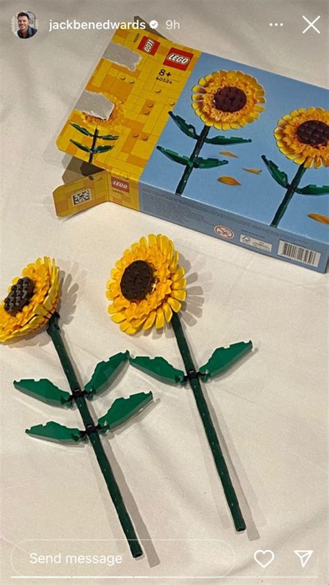 Lego Sunflowers