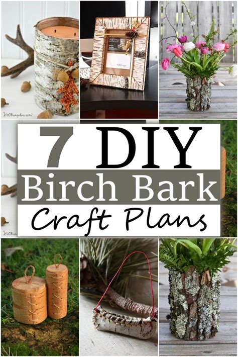 Diy Birch Bark Craft Plans Diy Crafts