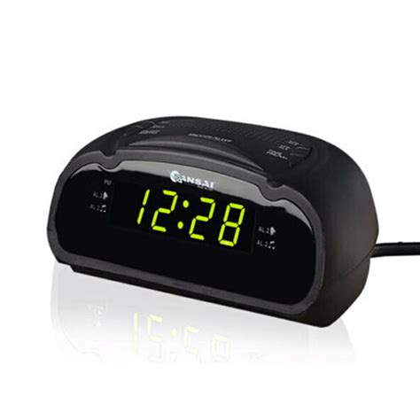 Sansai Digital Alarm Clock Radio Am Fm Cr 1299 Wake Up To Your Favorite Radio Station