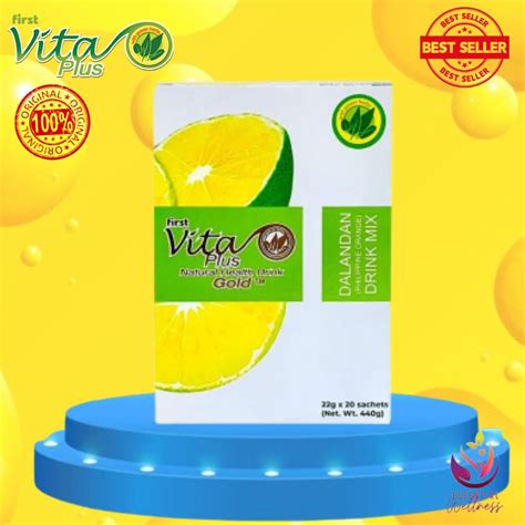 AUTHENTIC FIRST VITA PLUS DALANDAN GOLD NATURAL HEALTH DRINK Shopee