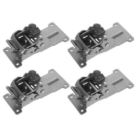 4pcs Folding Table Hinge 180 Degrees To 90 Degree Self Locking Folding