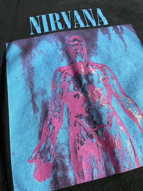 Vintage RARE Nirvana Sliver T Shirt Adult Small You Gem