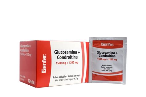 Glucosamina Condroitina X Sobres Farmacias Farmed