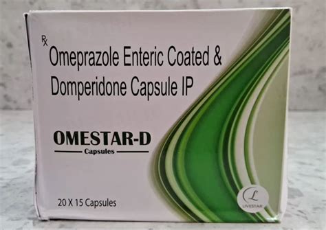 Omeprazole Enteric Coated Domperidone Capsules IP At Rs 150 Box