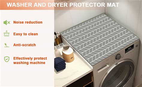 Yaoleomg 2pcs Washer And Dryer Covers For The Top 236 X