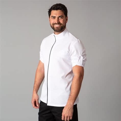 Chaqueta Cocina Hombre Andreu Blanca Uniformes Y Ropa De Trabajo