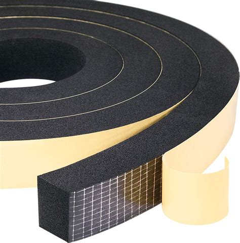 Yotache High Density Adhesive Foam Tape 2 Rolls 1 W X 3 4 Widely