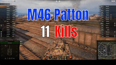 M46 Patton T9 American Medium Tank Pool S Medal 11 Kills 9K Dmg