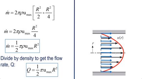 12 Finding Mass Flow Rate Using Integration Youtube