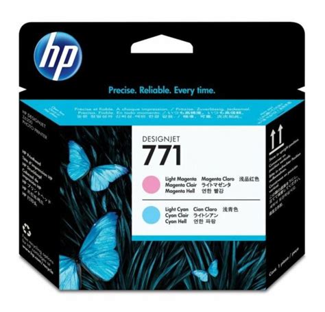 HP 771 Light Magenta Light Cyan DesignJet Printhead CE019A Shop HP