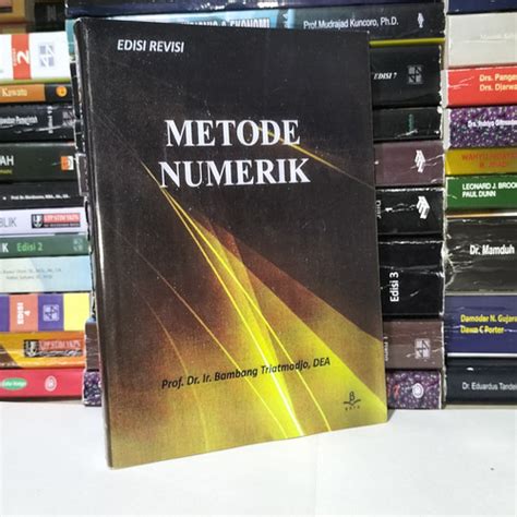 Jual Metode Numerik Edisi Revisi By Bbamg Triadmodjo Kab Sleman