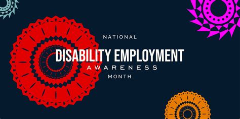 National Disability Employment Awareness Month 25788809 Vector Art At Vecteezy