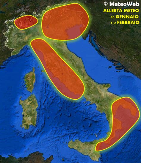 Allerta Meteo Aggiornamenti Impressionanti Alto Rischio Alluvione