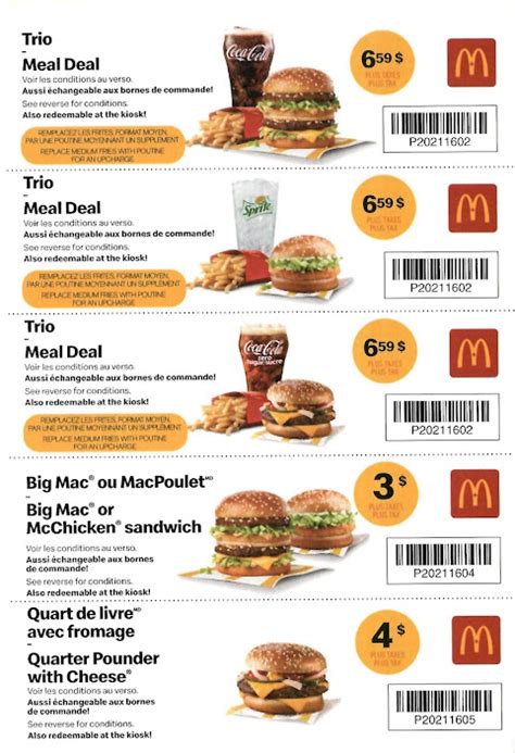 Mc Donalds Coupons Mcdonald S App Coupons Aktionen Mcdonald S