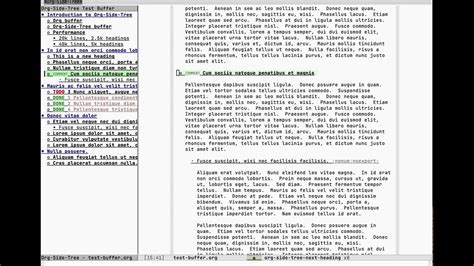 Org Side Tree Navigate Org Mode Outlines In Emacs Via Side Window