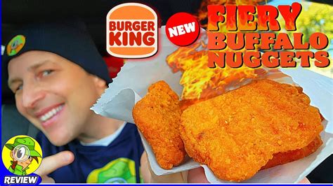 Burger King FIERY BUFFALO CHICKEN NUGGETS Review Peep THIS Out