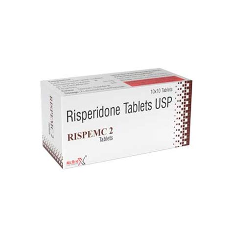 Risperidone 2mg Tablets Mcbrex Lifesciences