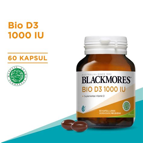 Jual Blackmores Bio D Iu Isi Kapsul Lunak Suplementasi